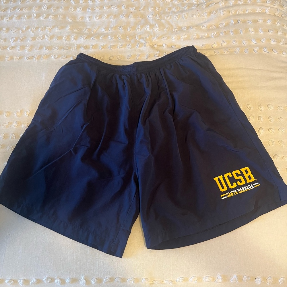 UCSB shorts with liner
